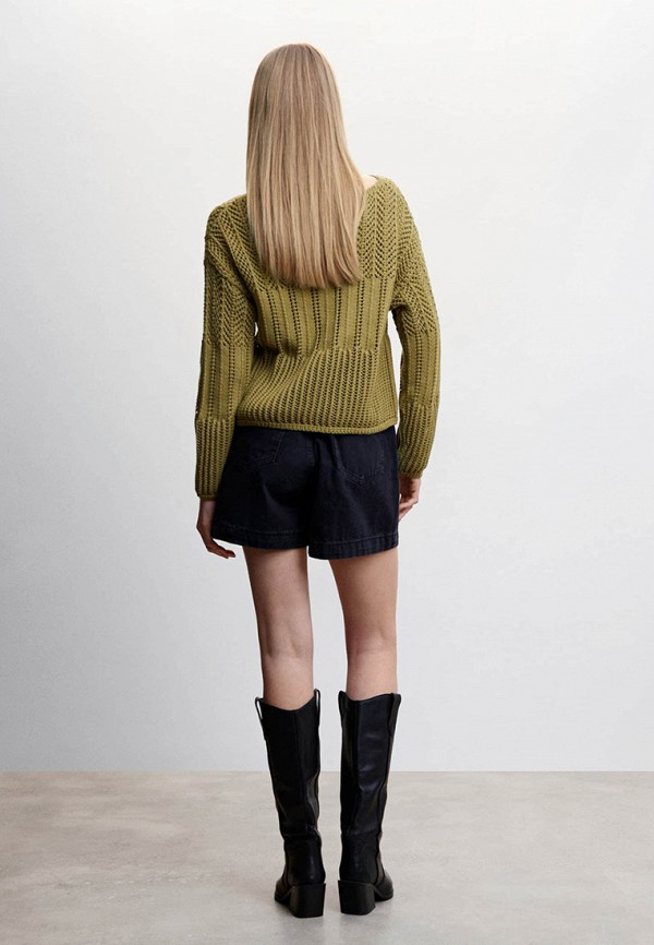 Джемпер Mango хаки, размер 44, фото 3