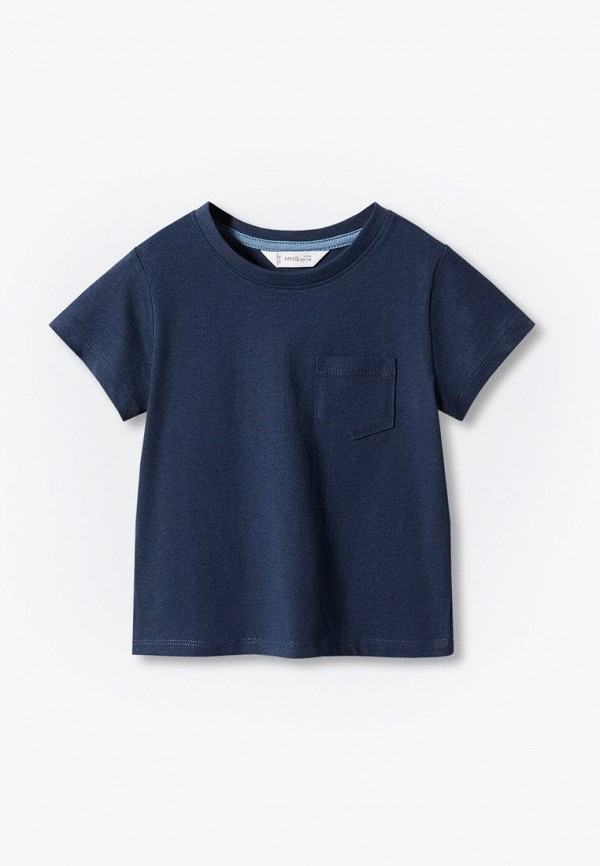 

Футболка Mango Kids, Синий, BASICB4