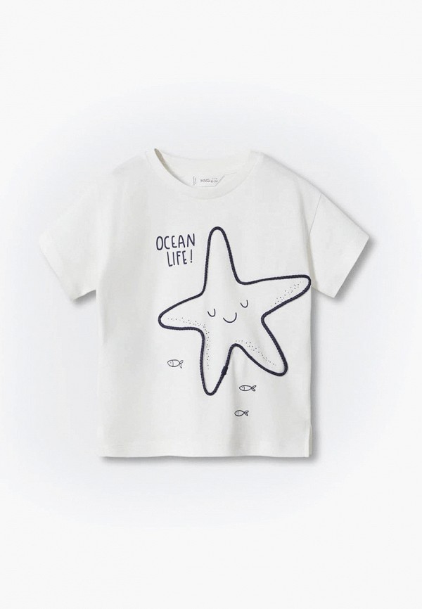 

Футболка Mango Kids, Белый, MENORCA