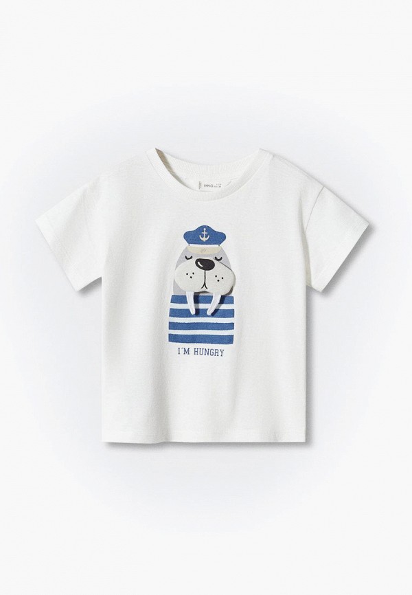 

Футболка Mango Kids, Белый, FLAPI