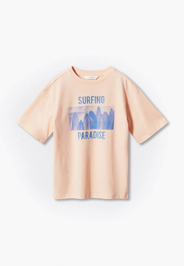 

Футболка Mango Kids, Оранжевый, DISE
