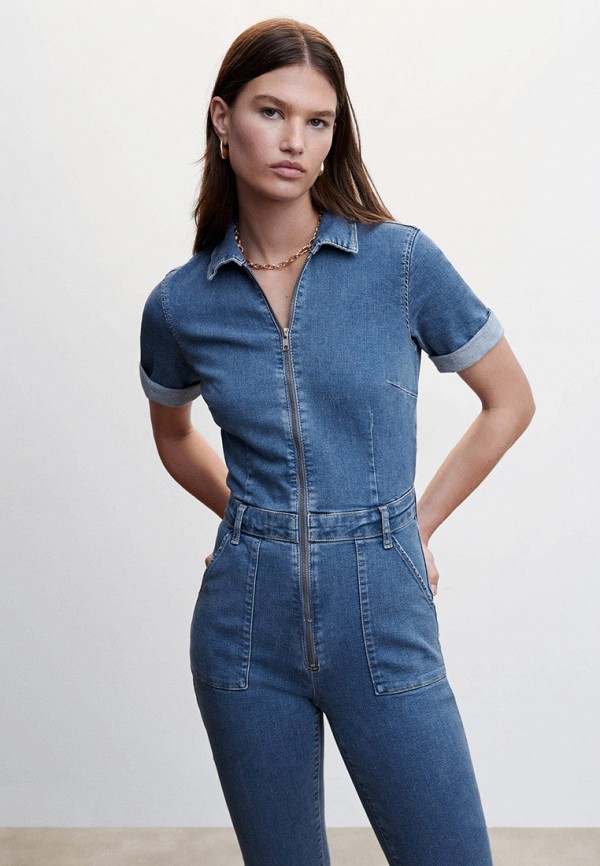 фото Комбинезон джинсовый mango