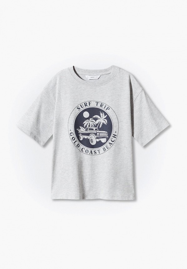 

Футболка Mango Kids, Серый, SURFTRIP