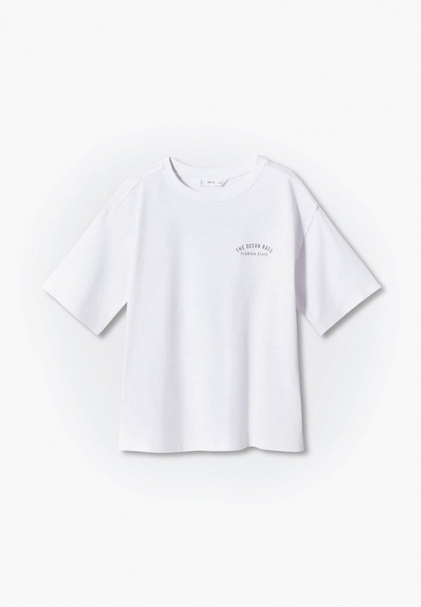 

Футболка Mango Kids, Белый, OCEAN