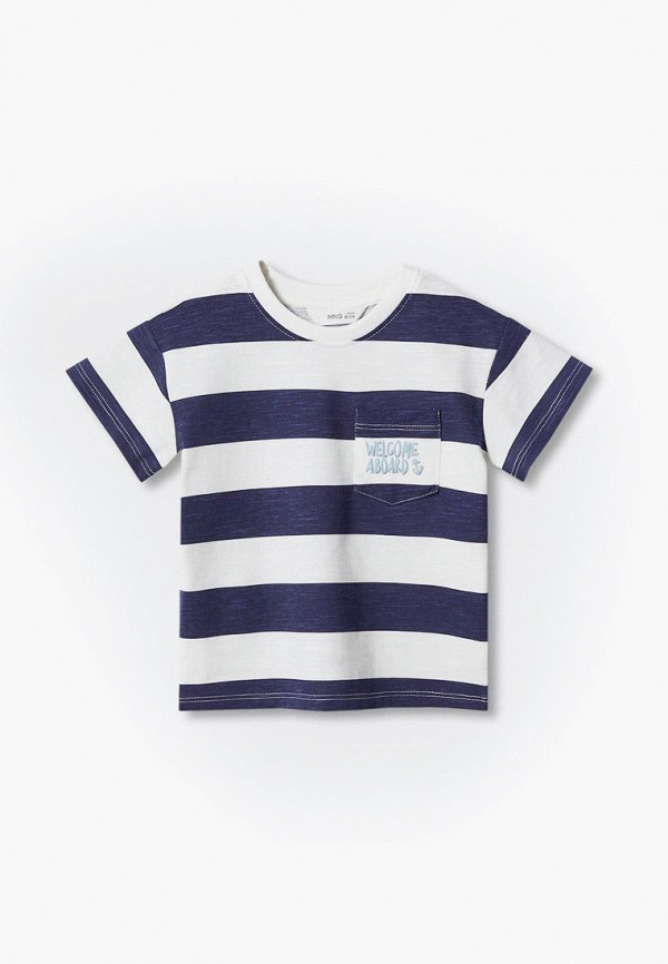 

Футболка Mango Kids, Синий, ANCLA