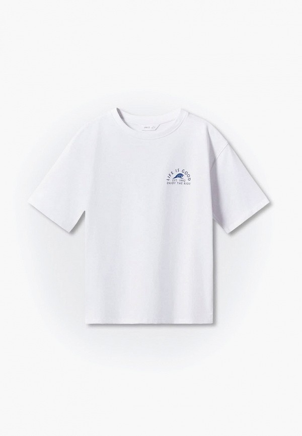 

Футболка Mango Kids, Белый, SUNSET