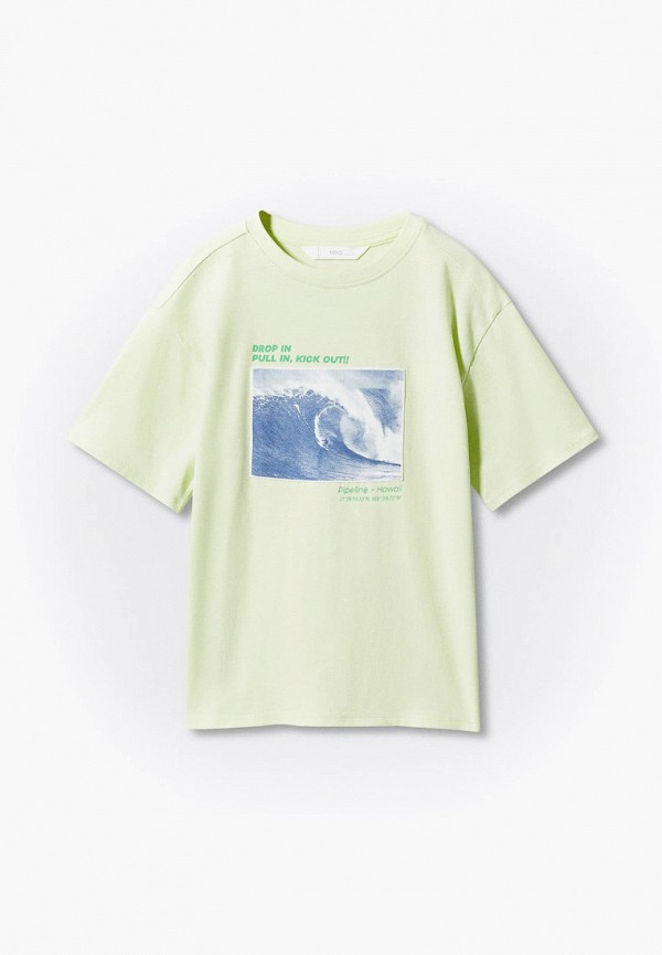 

Футболка Mango Kids, Желтый, LATITUDE