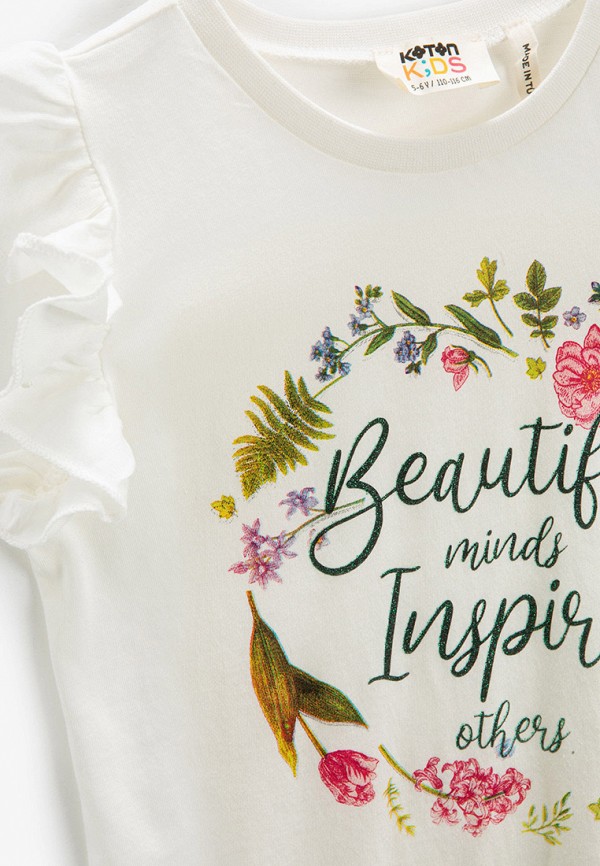 Футболка Koton белый, размер 13, фото 3