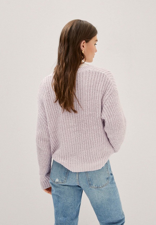 Кардиган Mango фиолетовый, размер 48, фото 3