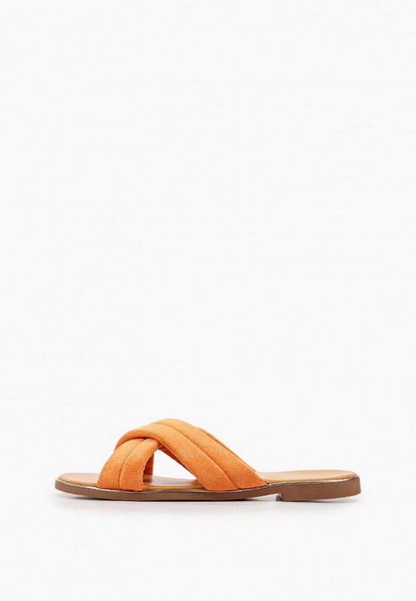 Сабо Ideal Shoes оранжевого цвета