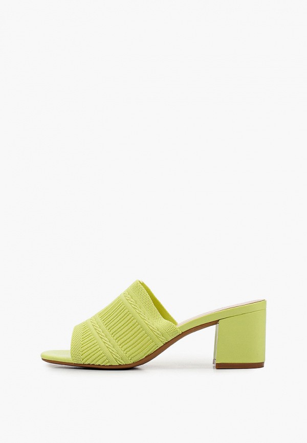 Сабо Ideal Shoes зеленого цвета