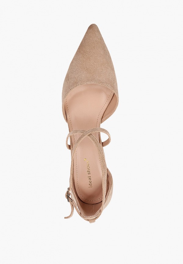 Туфли Ideal Shoes бежевый, размер 35, фото 4