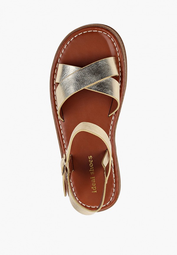 Сандалии Ideal Shoes золотой, размер 38, фото 4