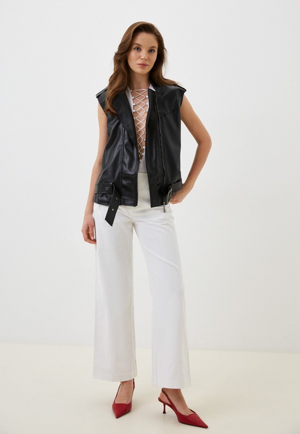 фото Жилет кожаный keep walking