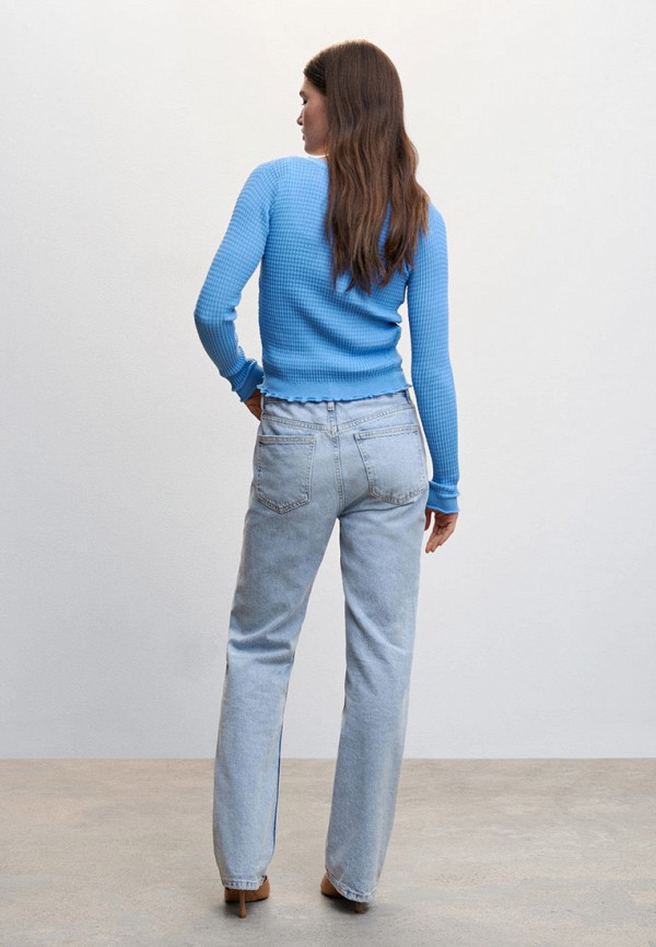 Кардиган Mango голубой, размер 42, фото 3