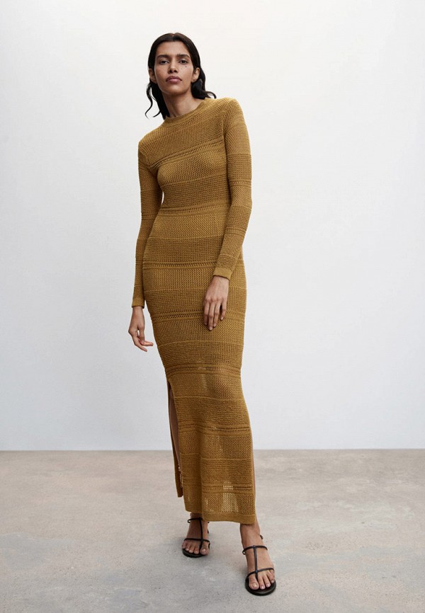 

Платье Mango, Коричневый, SACO