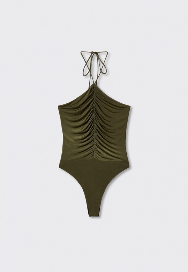 Боди Mango хаки, размер 48, фото 5