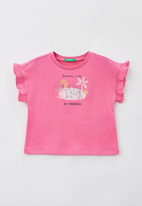 

Футболка United Colors of Benetton, Фуксия