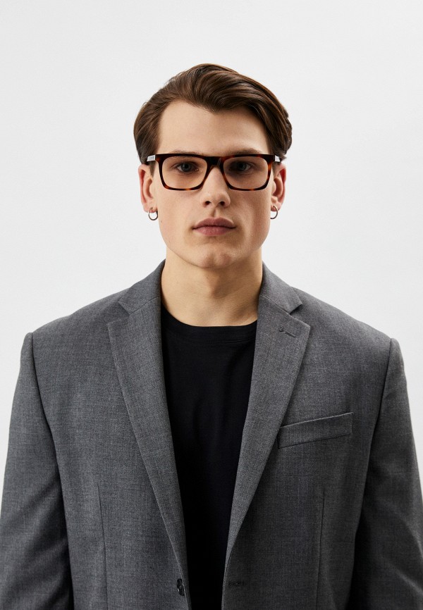 Оправа Saint Laurent коричневый, размер 54, фото 5