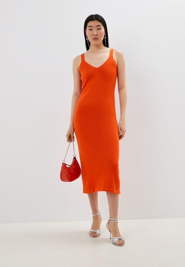 Платье Imocean оранжевого цвета