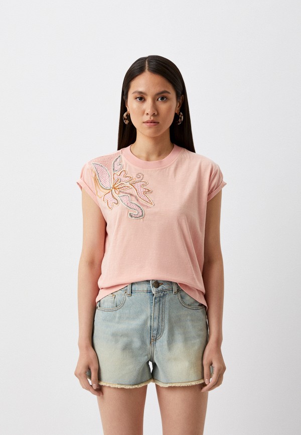 

Футболка Twinset Milano, Розовый, ACTITUDE
