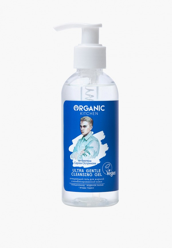 

Гель для умывания Organic Kitchen, Прозрачный, для жирной и комбинированной кожи