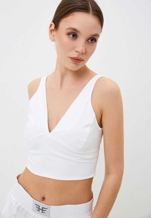 

Топ спортивный Heroine Sport, Белый, REVIVE TOP