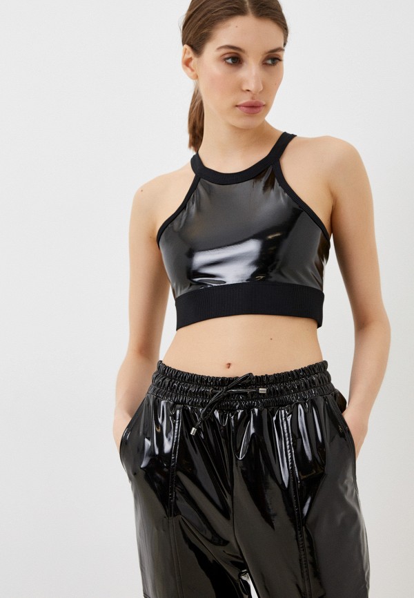 

Топ спортивный Heroine Sport, Черный, PATENT BRA