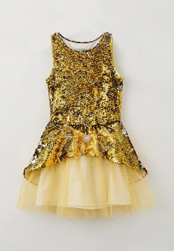 Платье T&amp;K золотого цвета