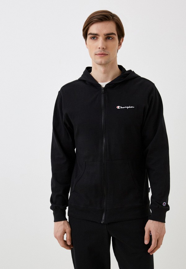 

Толстовка Champion, Черный, MIDDLEWEIGHT FULL ZIP T-SHIRT HOODIE