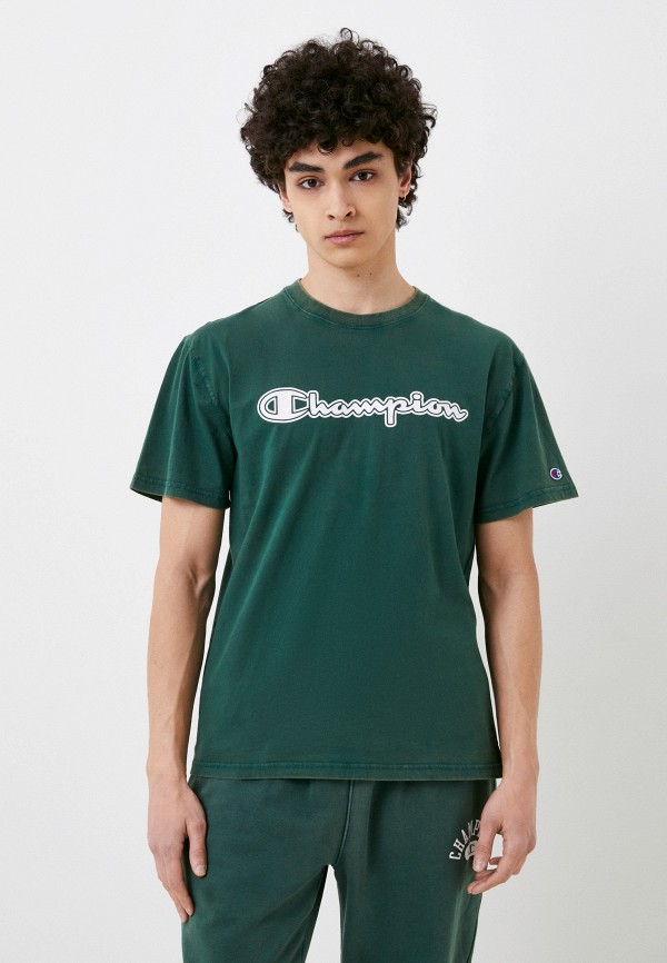 

Футболка Champion, Зеленый, VINTAGE WASH TEE