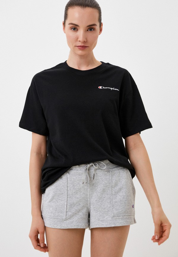

Футболка Champion, Черный, OVERSIZED TRIBLEND TEE - GRAPHIC