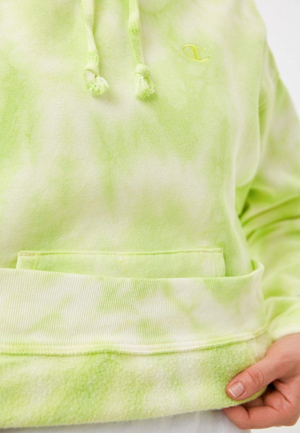 Худи Champion зеленый, размер 40, фото 4