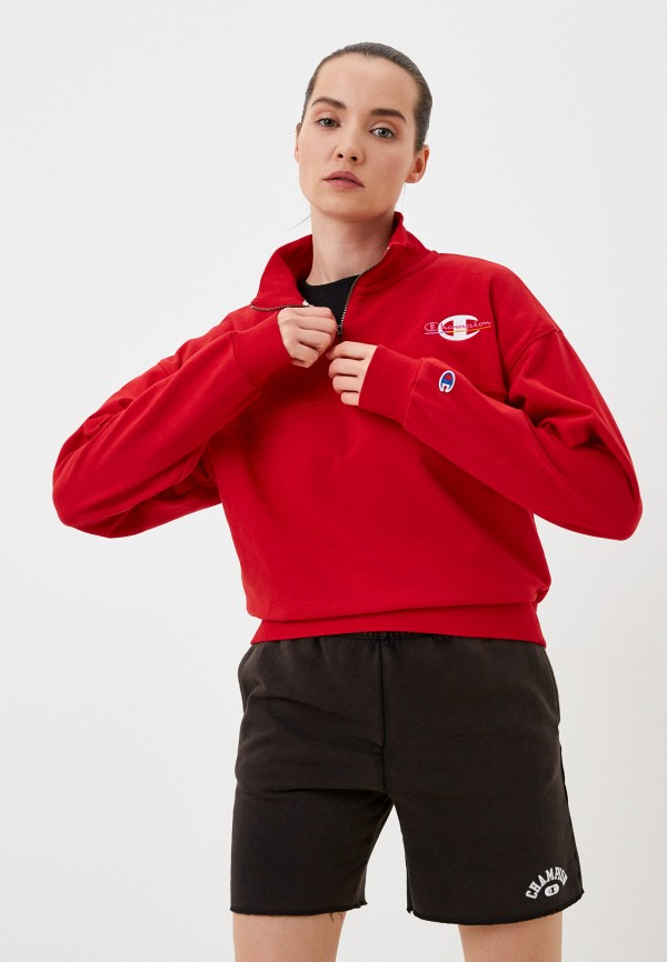 

Олимпийка Champion, Красный, CAMPUS FRENCH TERRY QUARTER ZIP