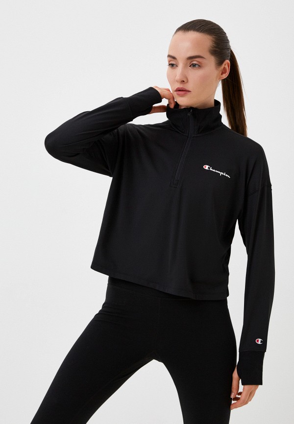 

Олимпийка Champion, Черный, SOFT TOUCH QUARTER ZIP