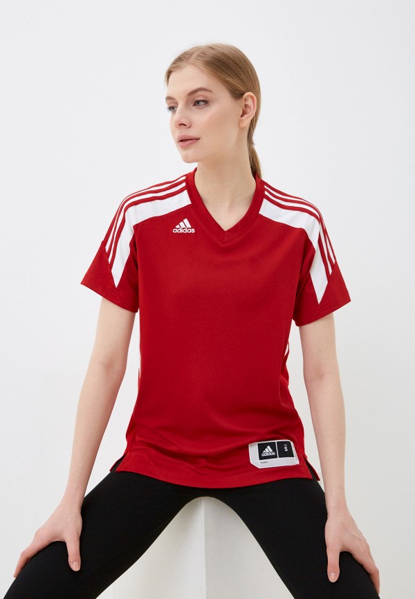 

Футболка спортивная adidas, Красный, W MICOMM SHOOTE
