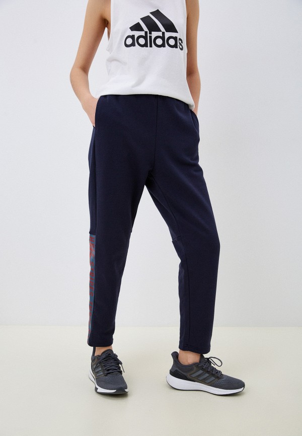 

Брюки спортивные adidas, Синий, W MHS WORD PNT