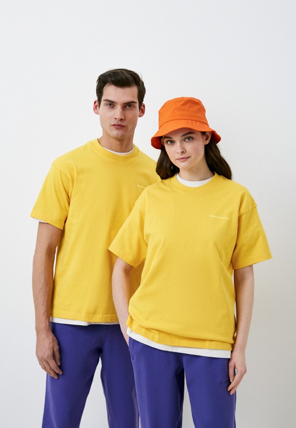 

Футболка adidas Originals, Желтый, adidas X Pharrell PW BASICS TEE