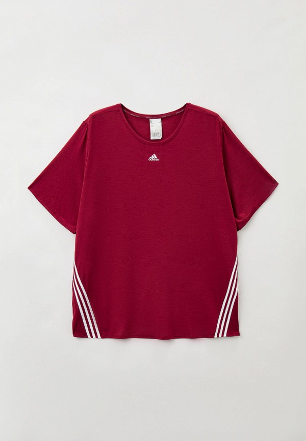 

Футболка спортивная adidas, Бордовый, WTR ICNS 3S T