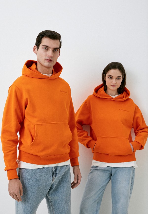 

Худи adidas Originals, Оранжевый, adidas X Pharrell PW BASICS HOOD