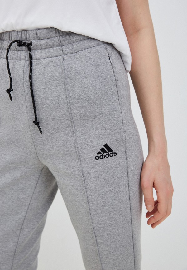 Брюки спортивные adidas серый, размер 42, фото 4