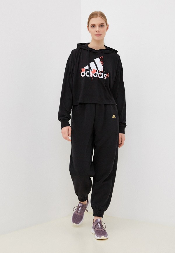Худи adidas черный, размер 46, фото 2