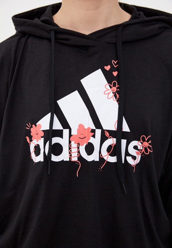Худи adidas черный, размер 46, фото 4