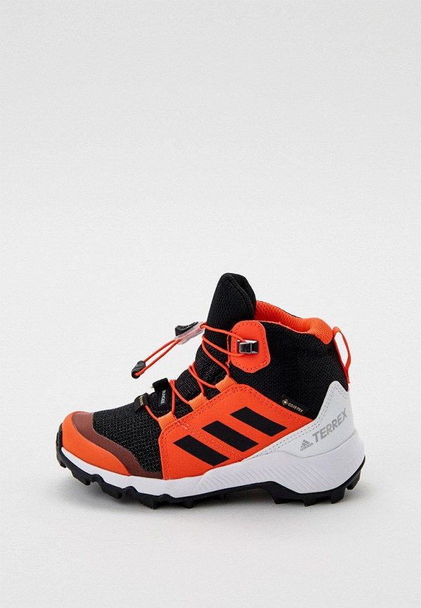 Ботинки трекинговые adidas оранжевого цвета