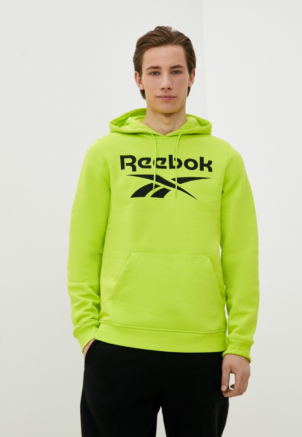 

Худи Reebok, Зеленый, RI BIG STACKED LOGO HOOD