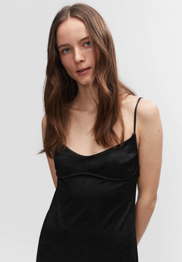 Сарафан Mango черный, размер 44, фото 4