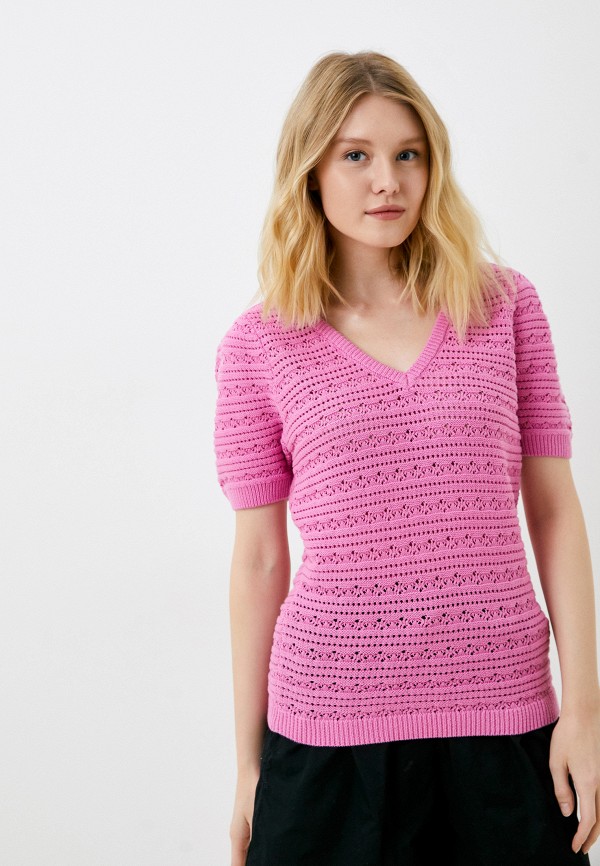 Пуловер Ichi розового цвета