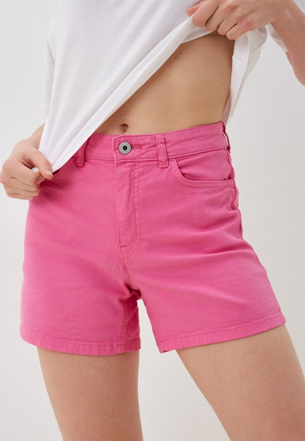 Шорты джинсовые Ichi розового цвета