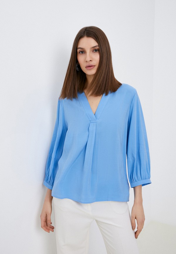 Блуза Ichi голубого цвета