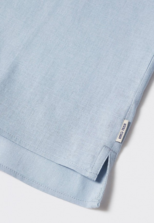 Поло Mango Kids голубой, размер 168, фото 3